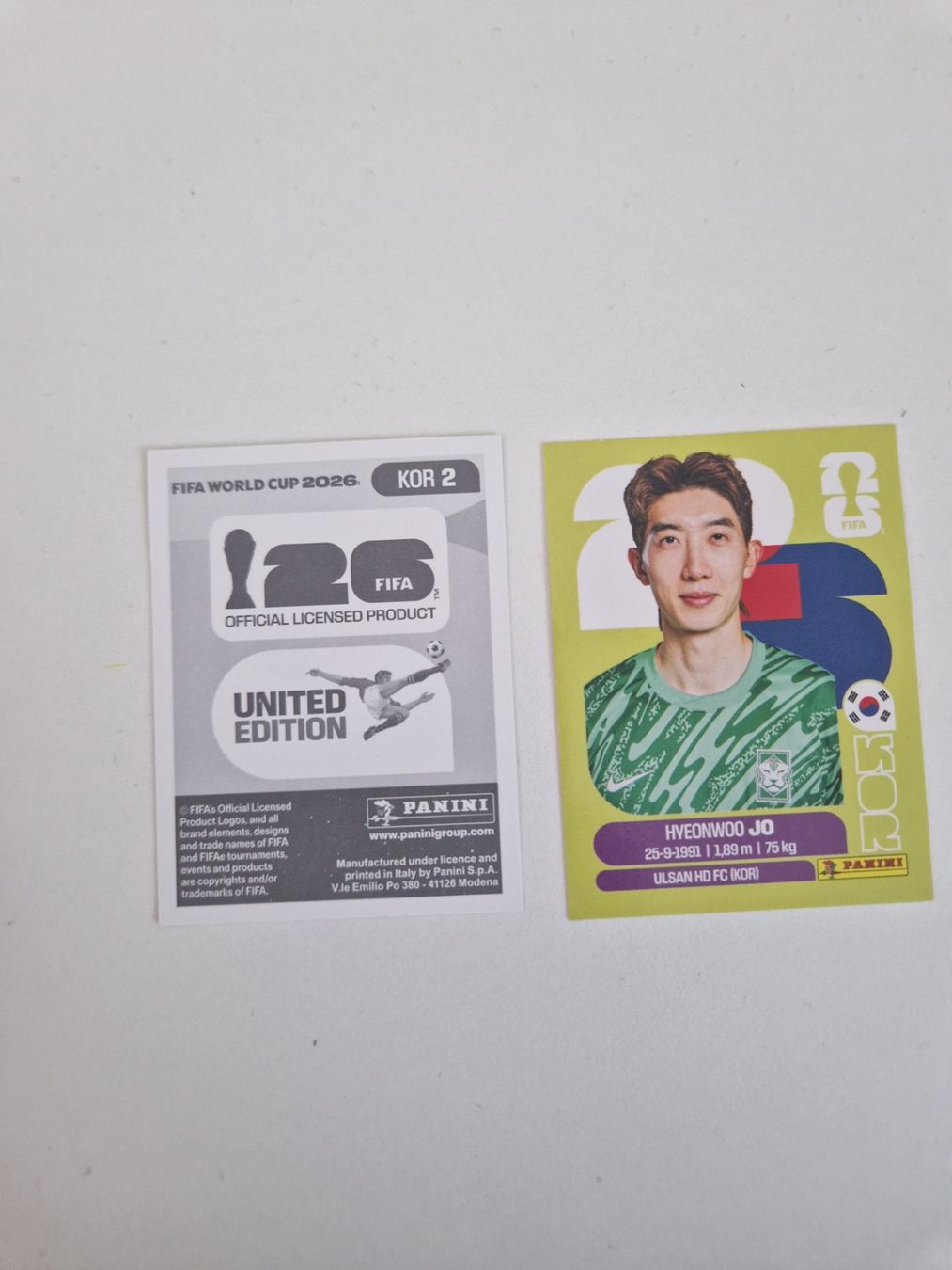 Panini Cartes à collectionner: Panini Sticker KOR2 – Neuf (Voir description) à Stüsslingen par white_angel86