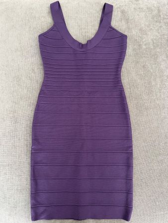 HERVE LEGER Vintage Designer Kleid elegant