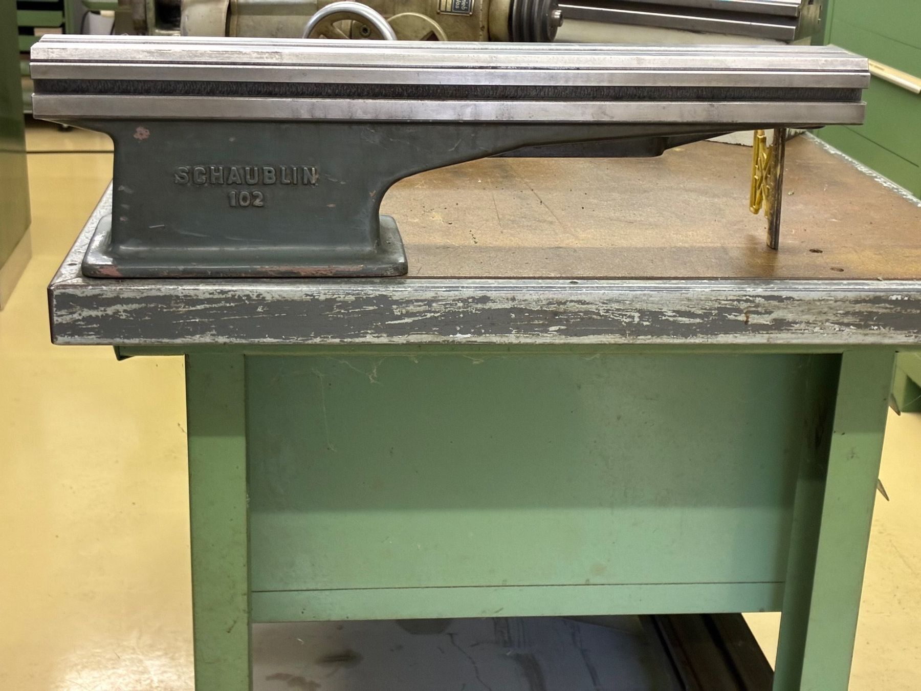 Schaublin Tutte le macchine: Schaublin 102 banc chaise – Usato da Cormondrèche venduto da Luc2036