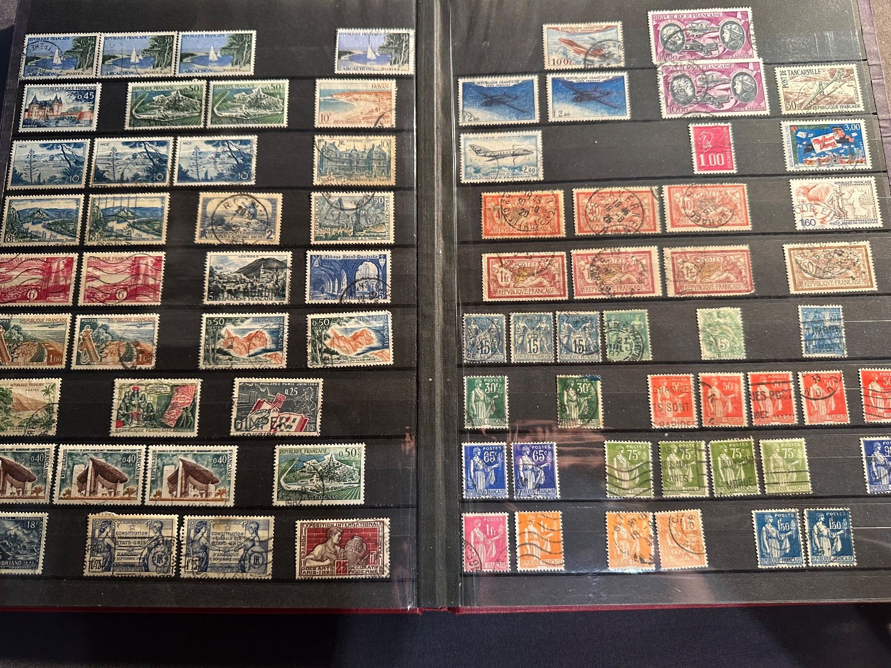 Tutti i francobolli: Sammlung Frankreich - Spanien im Album – Usato da Stettfurt venduto da 2442 4