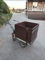 Gebrauchte Motorschubkarre / Transportkarre mit Honda Motor