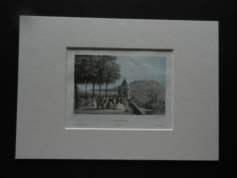 Gravures: Bern l'esplanade – D'occasion à Risch par Rischli15