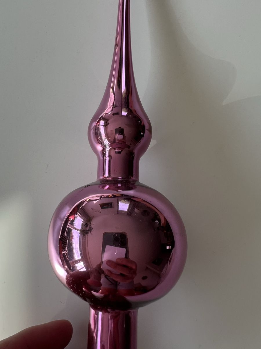 Tutte le decorazioni: Pink Rödentaler Baumspitze  – Usato da Uerikon venduto da Saffagirl 4