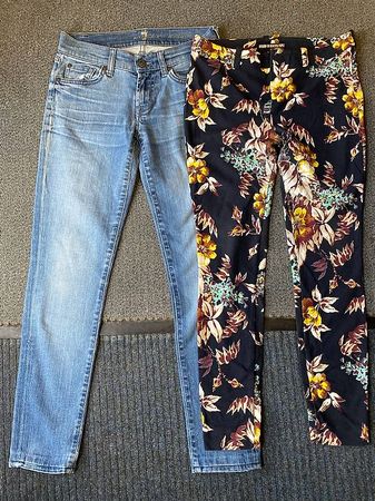 Jeanshose+Tights