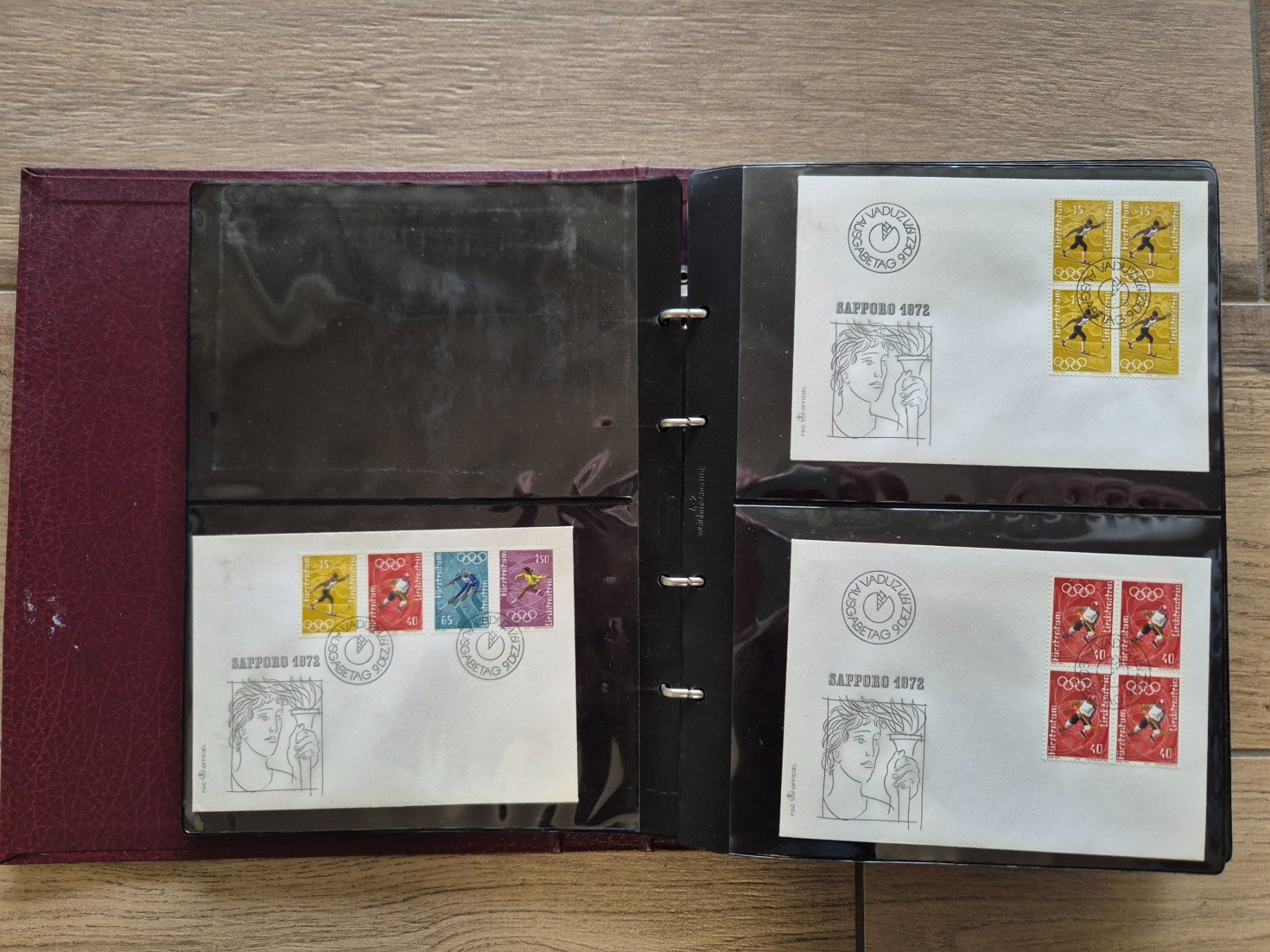 Alle Briefmarken: Sammlung FDC Lichtenstein   (195) – Gebraucht aus Romanshorn von Spinner7