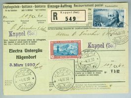 1930 Schweiz Pro Juventute Bedarfpost