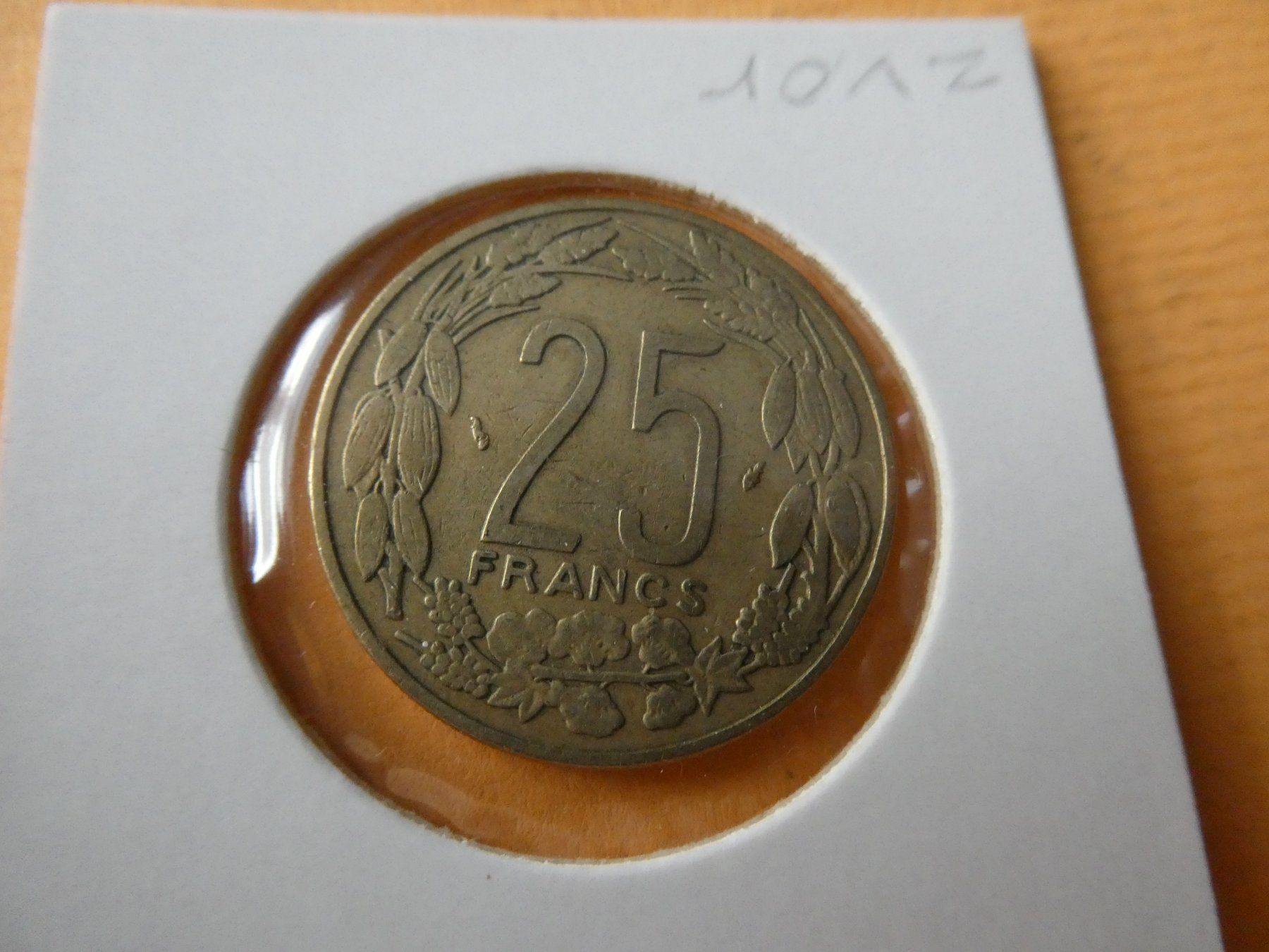 Toutes les monnaies: Central African States 1992, 25 Francs – D'occasion à Hinterforst par Rohusri 1