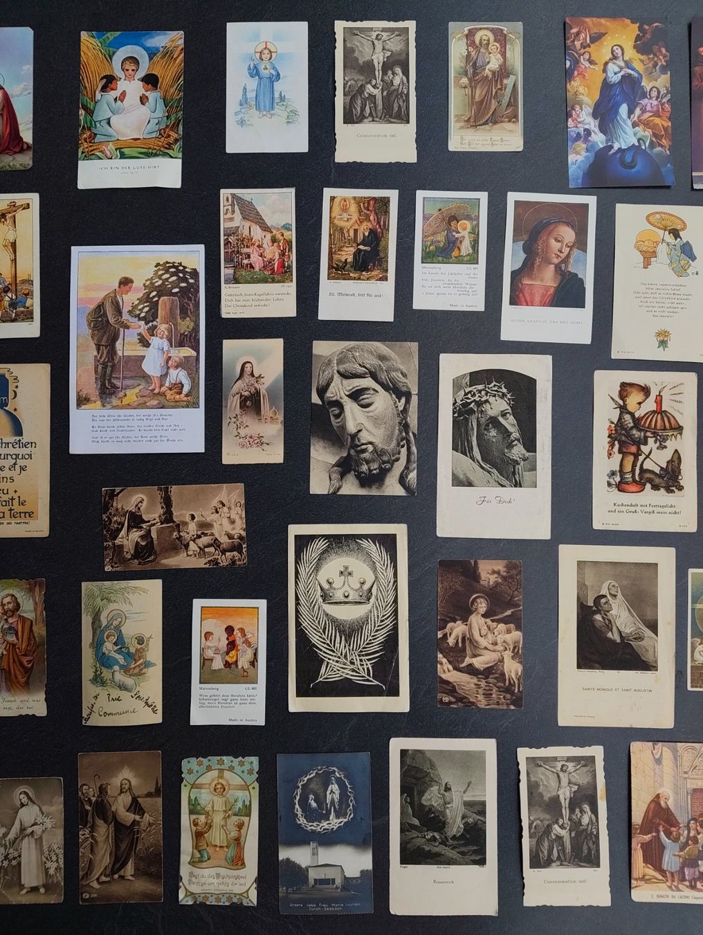 Foto & Immagini: 55x Alte Religiöse Heiligenbilder Sammlung Gebraucht – Usato da Monthey venduto da 19_karen_84 2