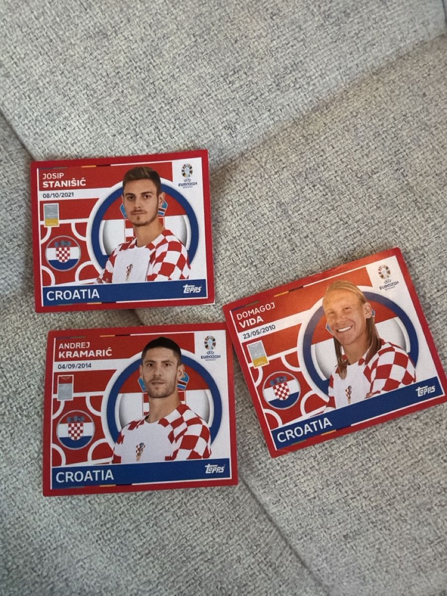 Panini Carte collezionabili: Euro 2024 UEFA CROATIA – Usato da La Sarraz venduto da jus_zl88