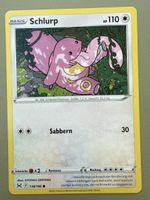 Schlurp Pokemon Karte 138/196 - Top Zustand! Selten!