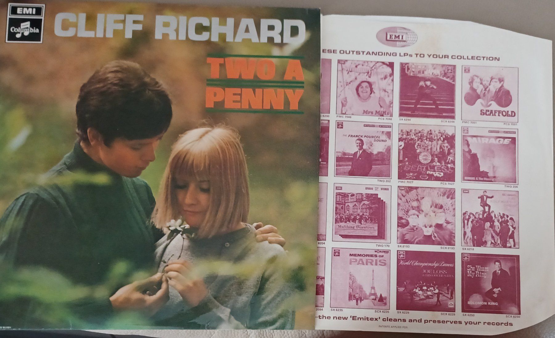 Schallplatten: 4× LP Cliff Richard 60er Pop UK – Gebraucht aus Hägendorf von Plattenhardt 6