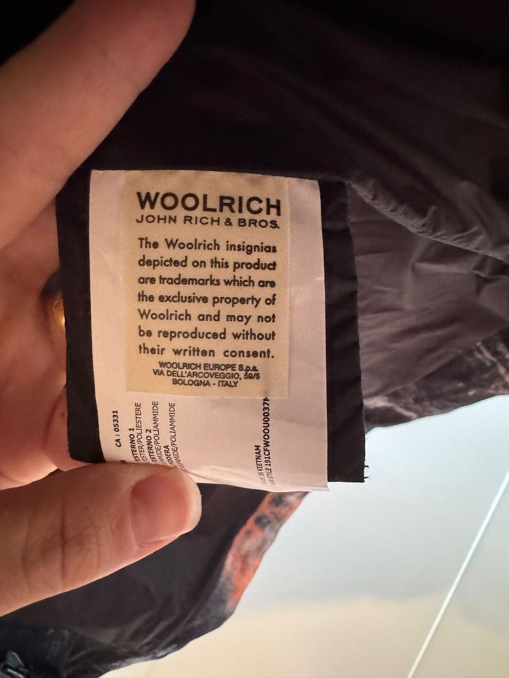 Woolrich Giacche: Windjacke von Woolrich, Grösse L, Neuwertig! – Usato da Laufen venduto da Happi121 3