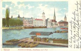 Zürich - Fraumünsterkirche 1906
