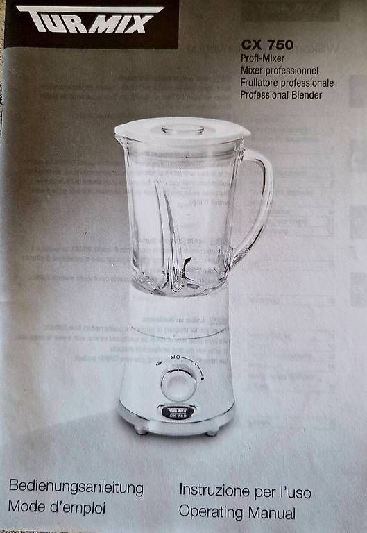 Turmix Elettrodomestici da cucina: 🌀 Mixer Turmix – Usato da Thônex venduto da Swissturtle 2