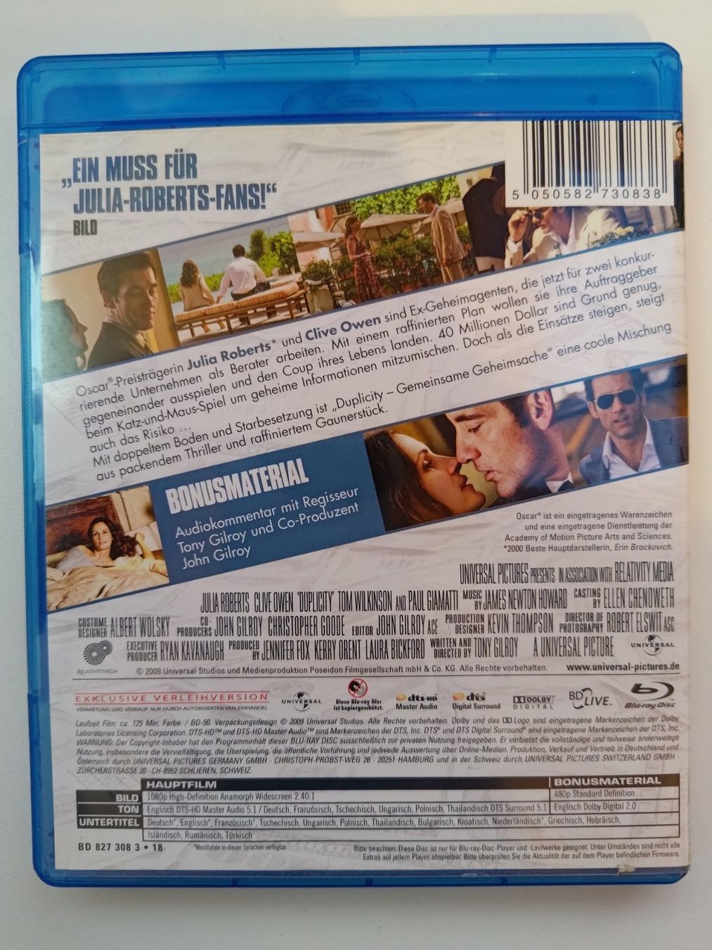 Alle DVDs: Duplicity – Gebraucht aus Liestal von Kratzilla 2