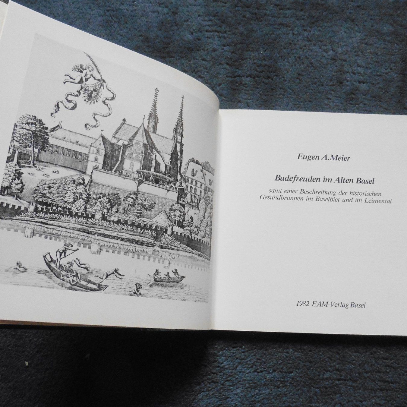 Libri: Badefreuden,BS,BL,Eugen A.Meier,1982,Birseck,Leimental,Röser – Usato da Lausen venduto da liesfisch 1
