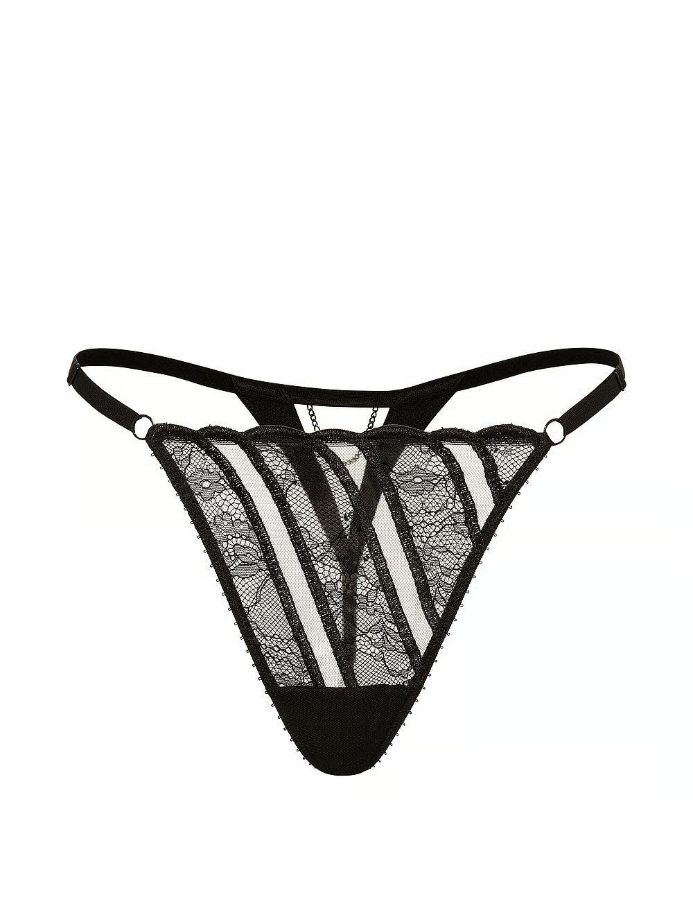Victoria's Secret Altra biancheria intima: String ajustable à lignes brodées Desire Lines - Neuf - VS – Nuovo e nell'imballaggio originale da Cortaillod venduto da ben_y6zr 1