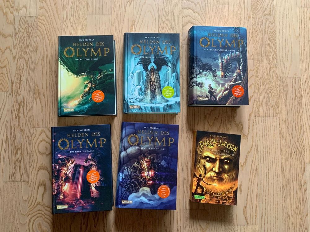 Helden des Olymp Bd. 1 5 und Percy Jackson Bd. 4 Kaufen auf Ricardo