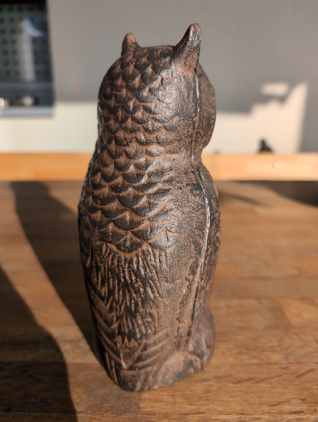 Sculture & Statue: Dekorative Eule aus Gusseisen🦉  – Usato da Rieden AG venduto da Lombego 5