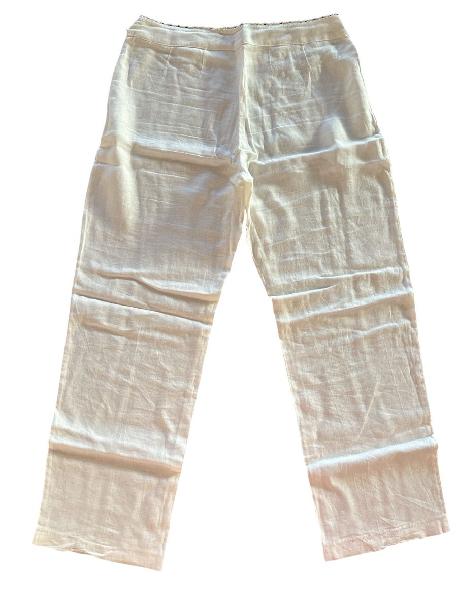 Pantaloni: Pantalon en lin Seventy – Usato da Dotzigen venduto da SecondHandGems 1