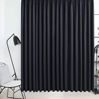 Rideaux noir occultant de qualité professionnelle
