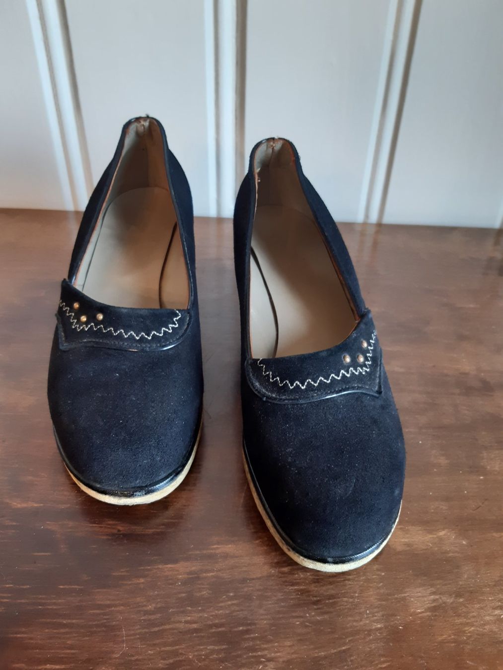 Scarpe da donna: Schuhe original 1940er Jahre – Usato da Arbon venduto da torso444 1