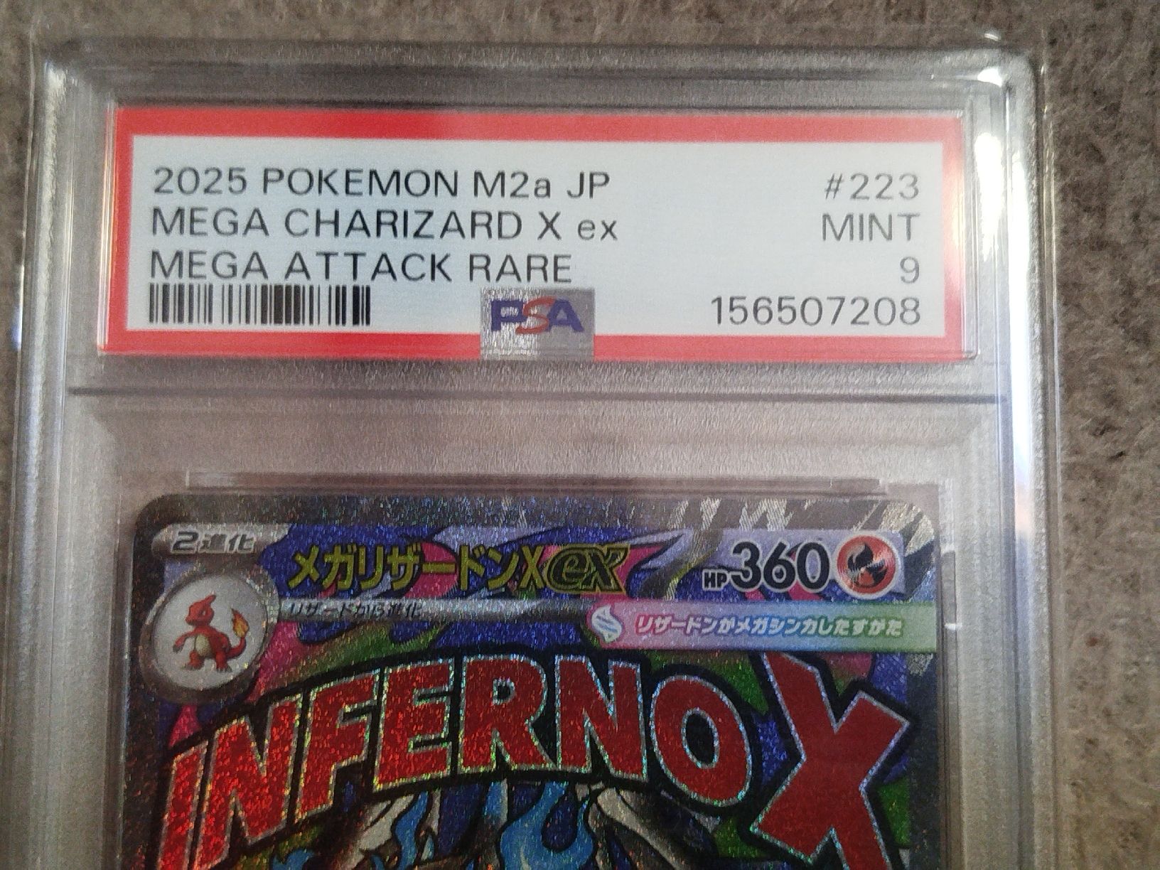 Pokémon Carte collezionabili: 2025 Japan Mega Charizard ex INFERNO X PSA9 mega Attack rare – Nuovo (secondo la descrizione) da Vezio venduto da 41181 1