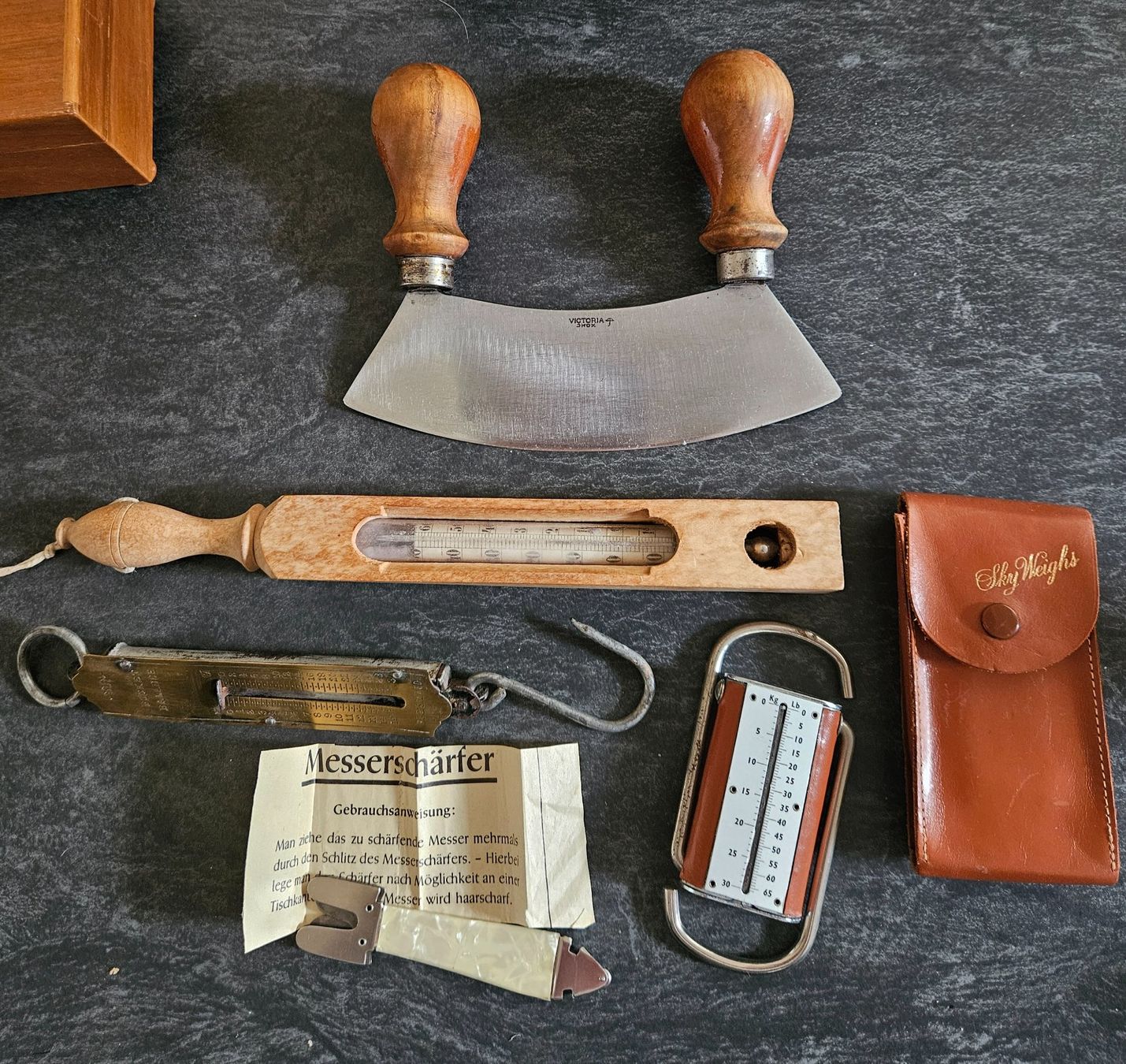 Bilance e pesi: Federwaage, Wiegemesser, etc. antik – Usato da Luzern venduto da FamilieCaGi 1