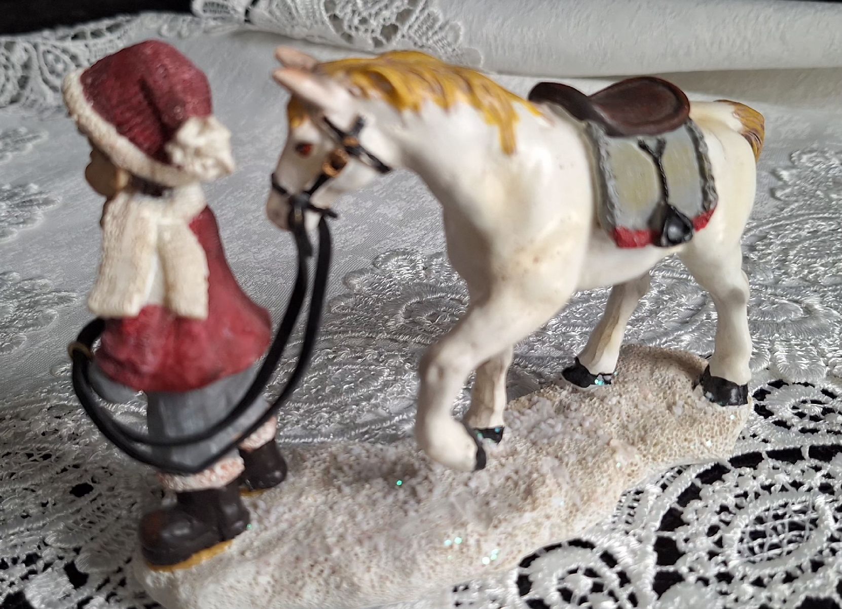 Figuren: Deko Pferd mit Knabe – Neu (gemäss Beschreibung) aus Mönchaltorf von Joka013 2