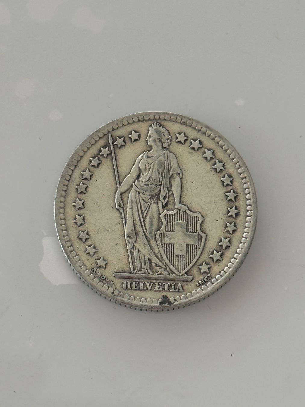 Alle Münzen: 2 Franken 1948  Rar – Gebraucht aus Wallisellen von SWISS_SILVER1