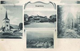 Guggisberg BE 4 Bildkarte , 1909