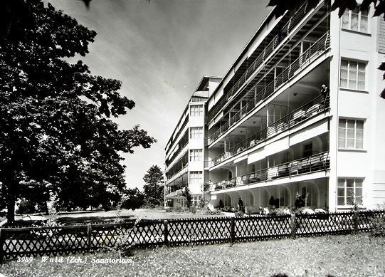 Cartoline postali: WALD (Zch.) Sanatorium – Usato da Jona venduto da philajona