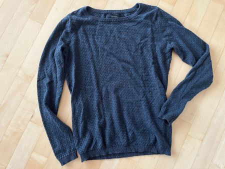 Dünner Pullover von Vero Moda in Gr. S, anthrazit
