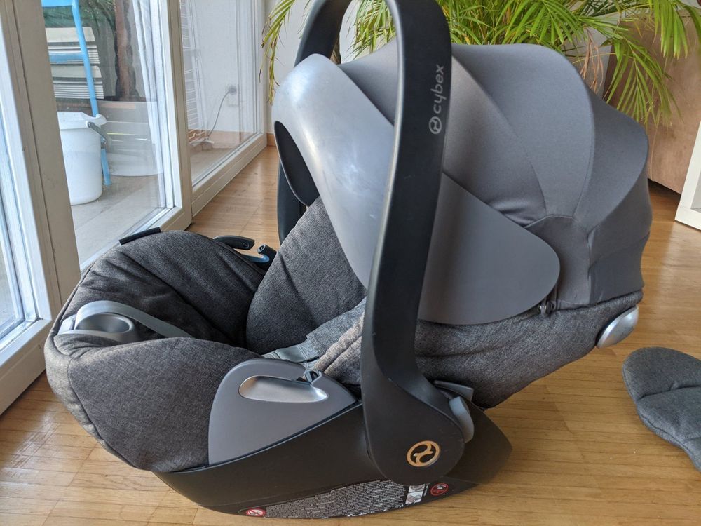 Cybex - Siège auto CLOUD Q Plus gris-Manhattan grey