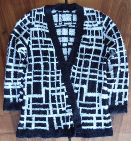 Jacke GERRY WEBER schwarz/weiss Grösse 38