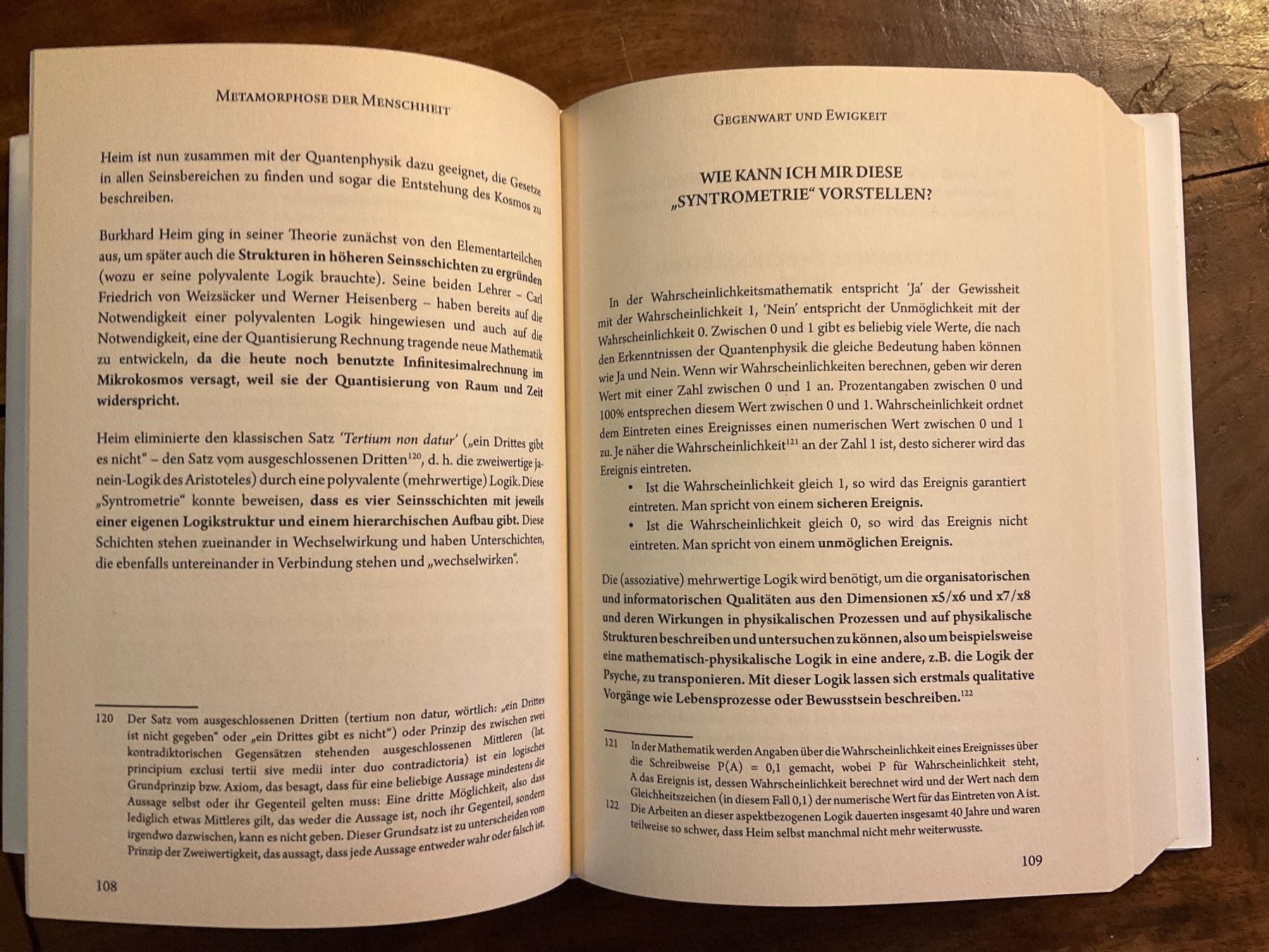 Libri: METAMORPHOSE DER MENSCHHEIT – Usato da Avenches venduto da Lactobacille 3