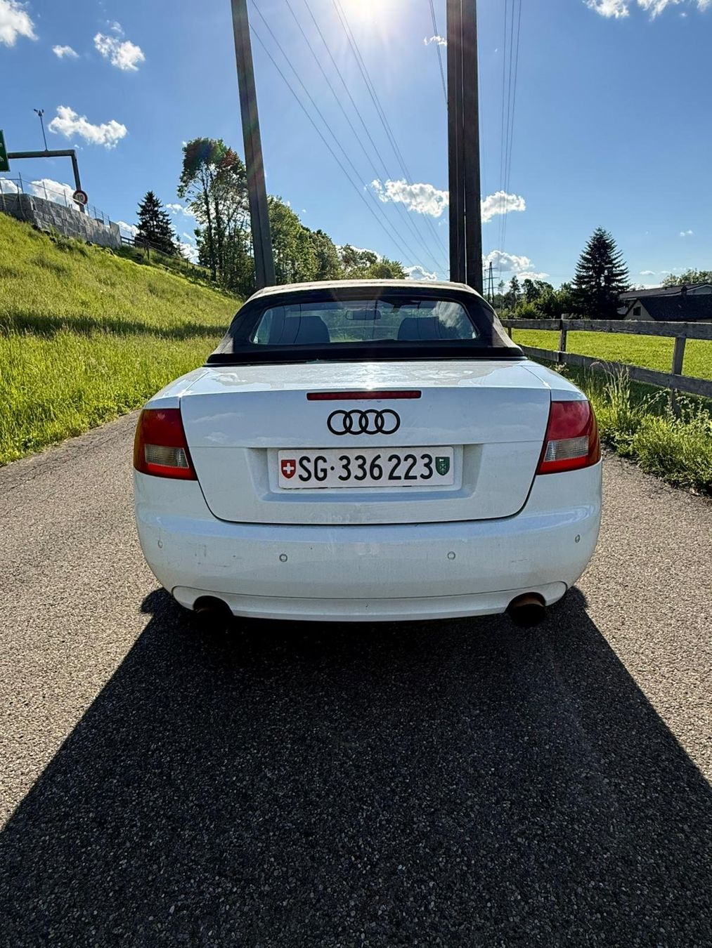 Audi Autos: Audi A4 Cabriolet 2.4 V6 in weiss – Gebraucht aus Sonnental von EXTREME13 3