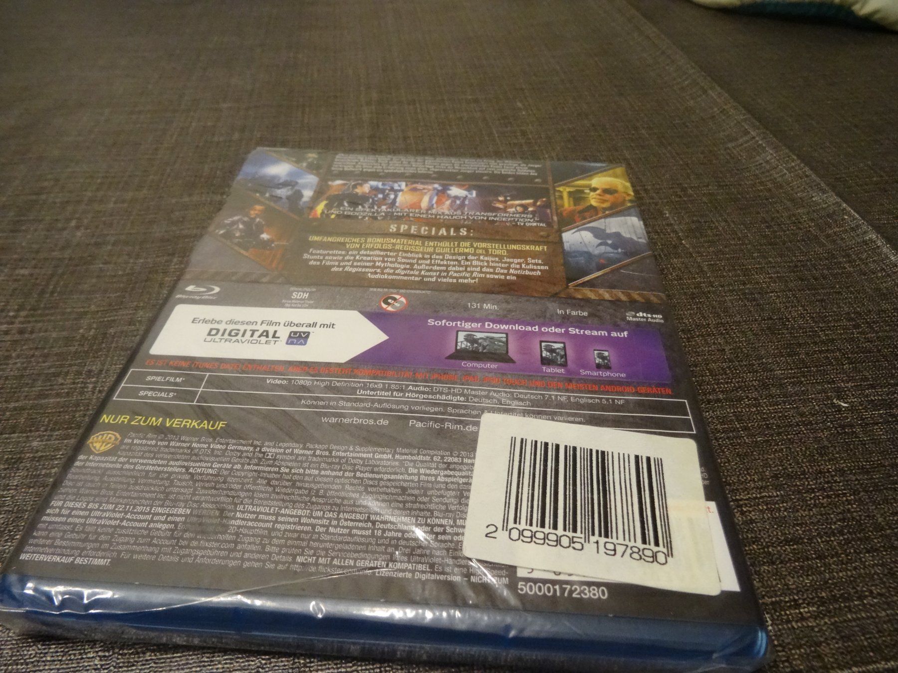 Tutti i DVDs: Pacific Rim BLU-RAY – Nuovo e nell'imballaggio originale da Olten venduto da Disc-Verkauf 1