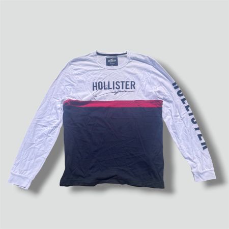 Hollister casual long sleeve T-shirt pull pullover