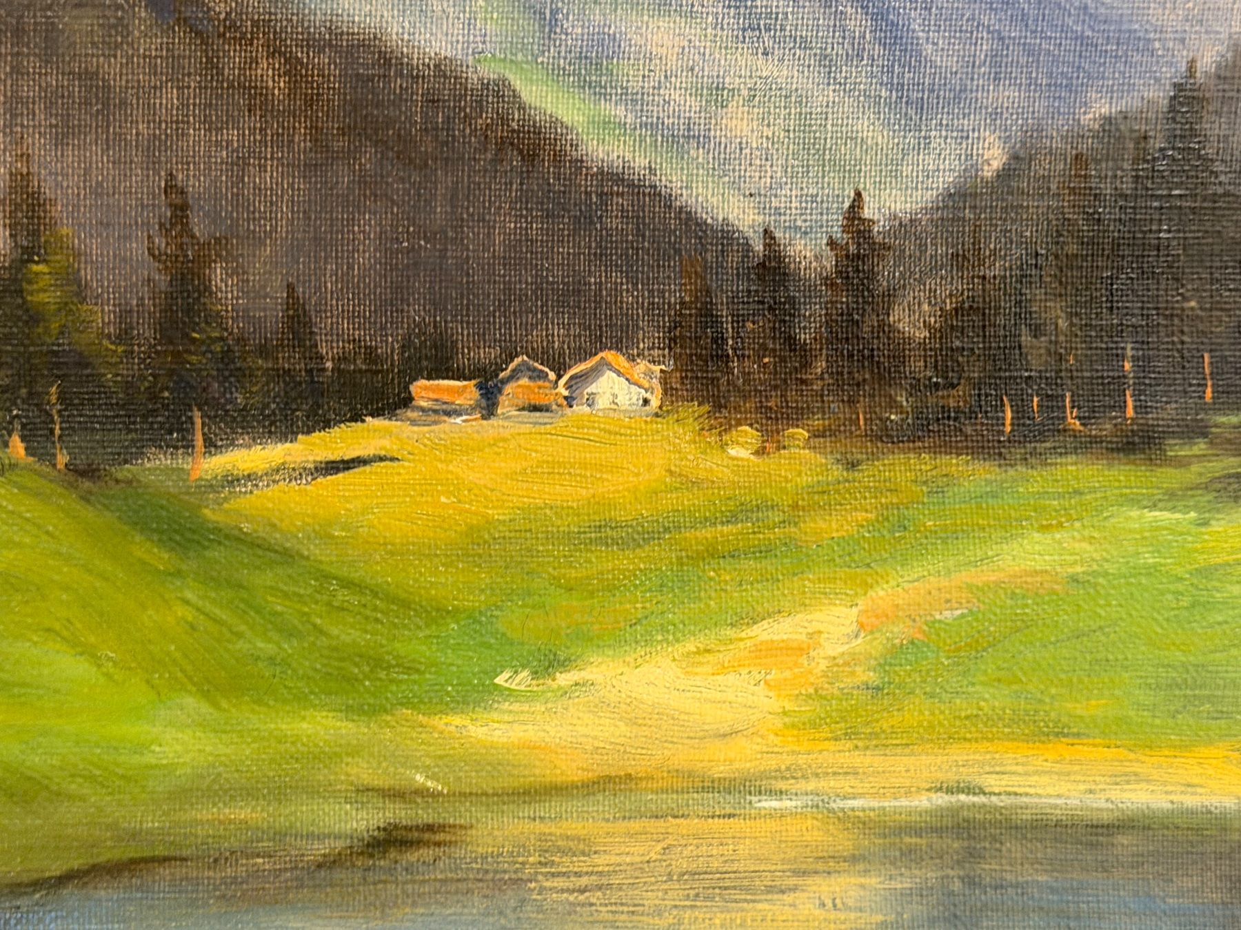 Gemälde: KELLY Original Gemälde Landschaft – Gebraucht aus Basel von PAUL_ART 4