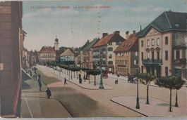 LA CHAUX-DE-FONDS - Rue Léopold Robert - Casino - 1916