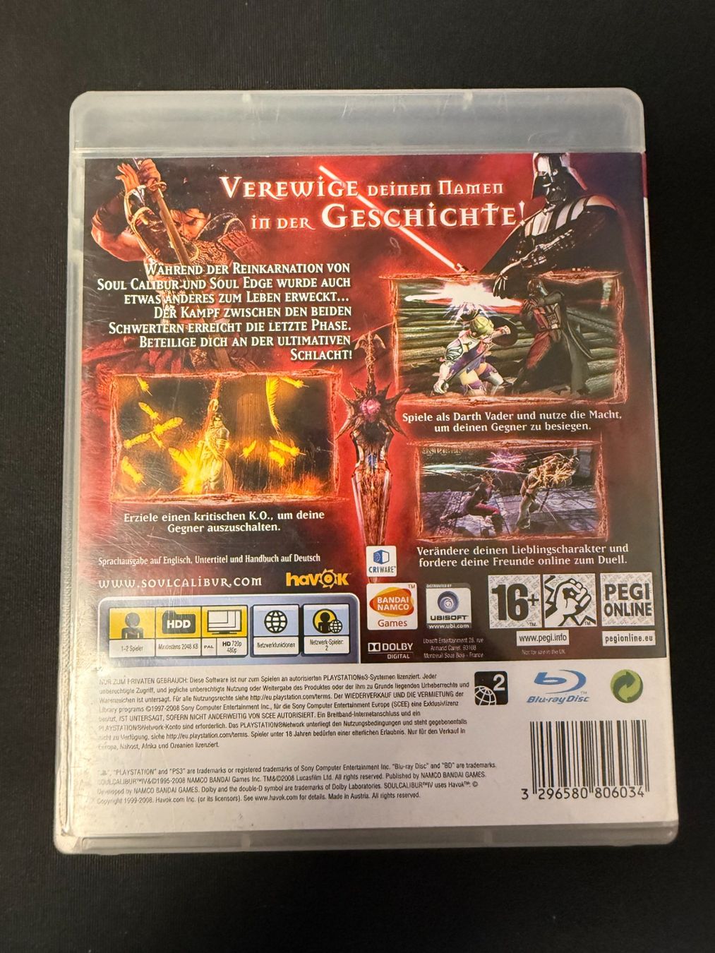 Sony Giochi: Soul Calibur IV - PS3 – Usato da Pont-de-la-Morge venduto da Darfal 2