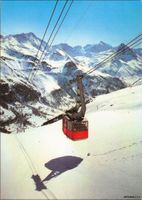 Zinal VS // Seilbahn Sorebois 2 // Winter