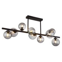 Deckenleuchte, LED, Glas, 87 cm x 28 cm
