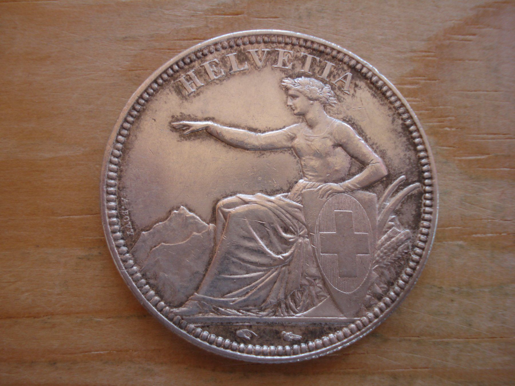 Toutes les monnaies: (C1) 5 Franken 1850 VZ-UNZ – D'occasion à Erlach par Net-Coins 2