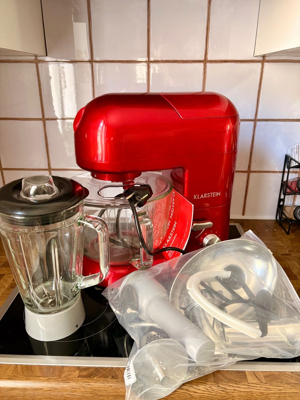 Elettrodomestici da cucina: Robot de cuisine rouge Karlstein – Usato da St-Ursanne venduto da milezarde