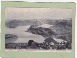 Aussicht vom Pilatus auf den Vierwaldstättersee 1910