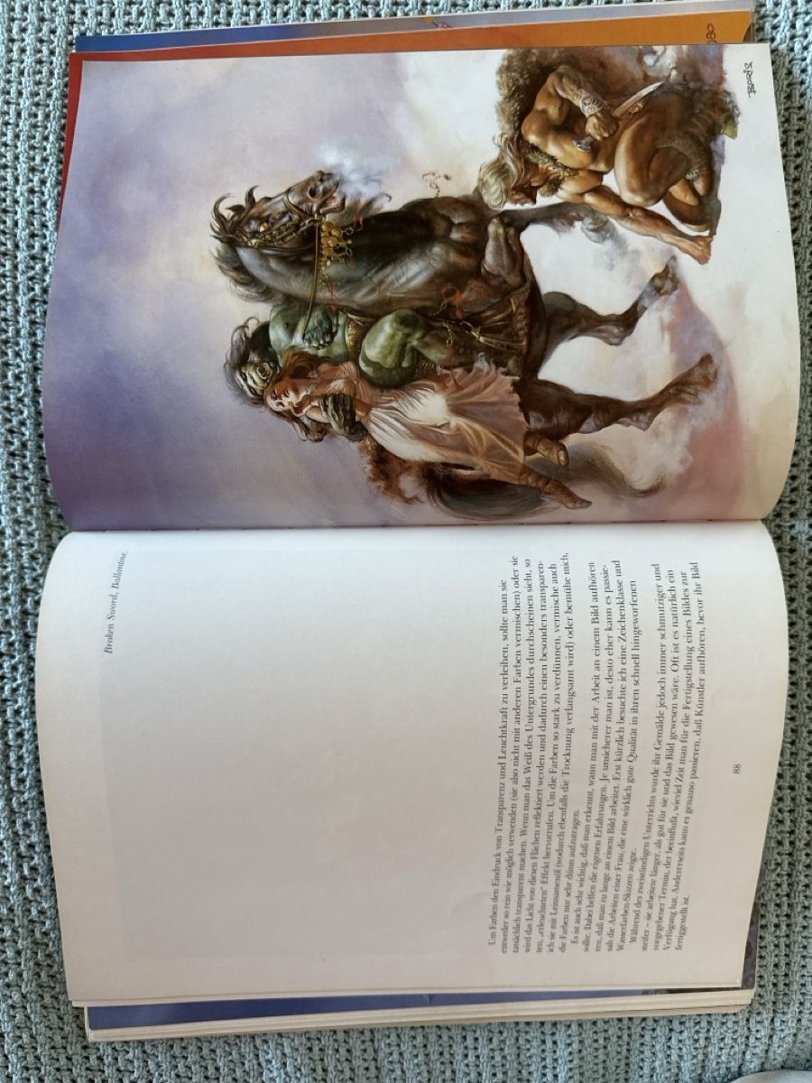 Fumetti: Boris Vallejo, Fantasy Welt   – Usato da Eschenz venduto da Belladog 9