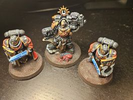 Warhammer 40K - Marneus Galgar with Honour Guard