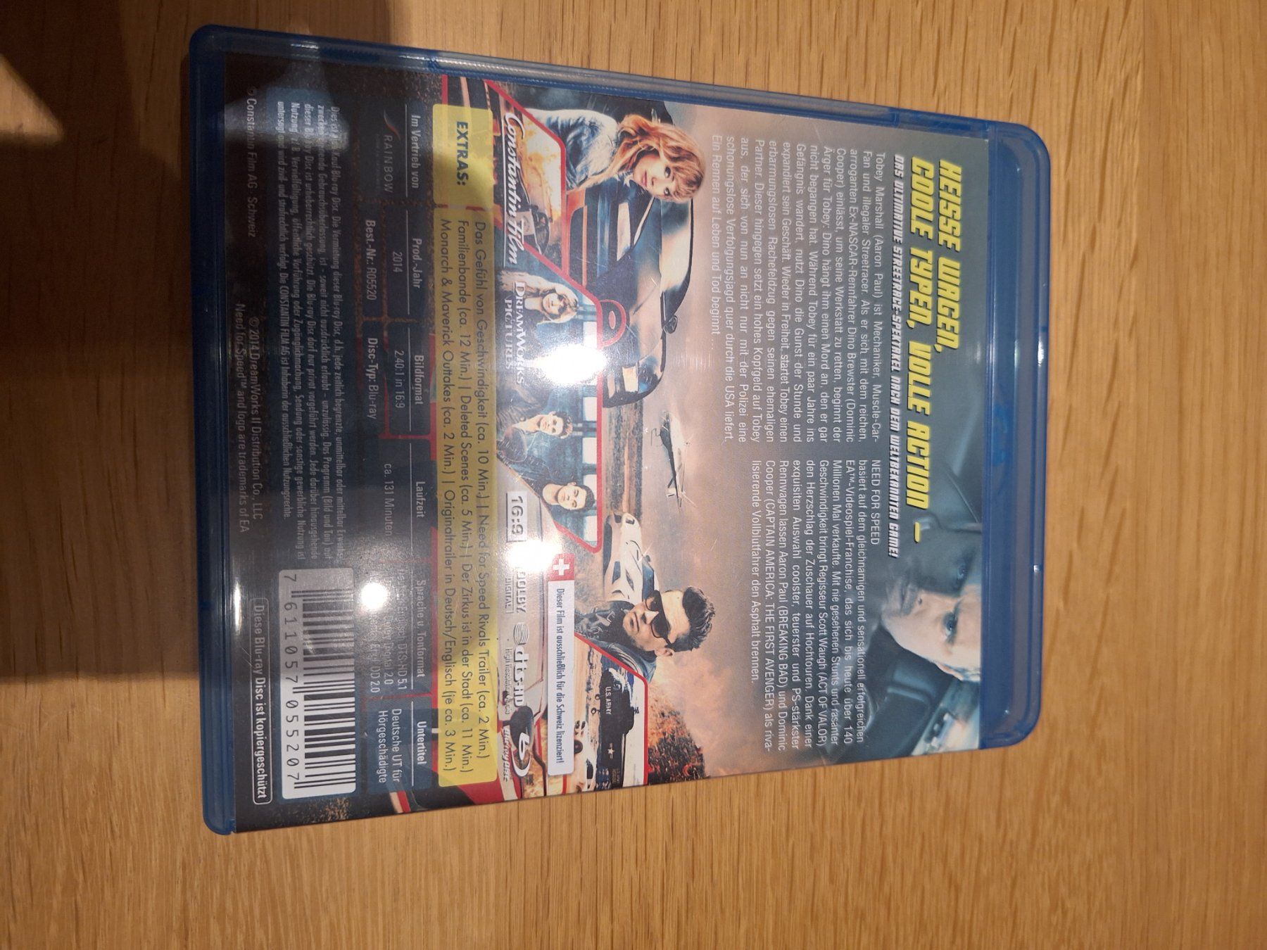Tous les DVDs: Blu-Ray Need for Speed – D'occasion à Wanzwil par chlinih93 1